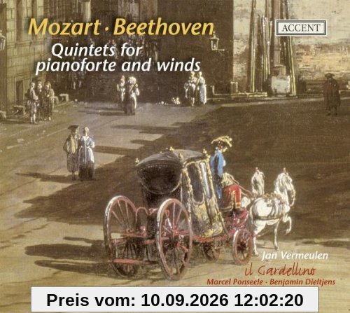 Mozart: Quintett Es-Dur KV 452 & Adagio h-Moll KV 452 / Beethoven: Quintett Es-Dur op. 16