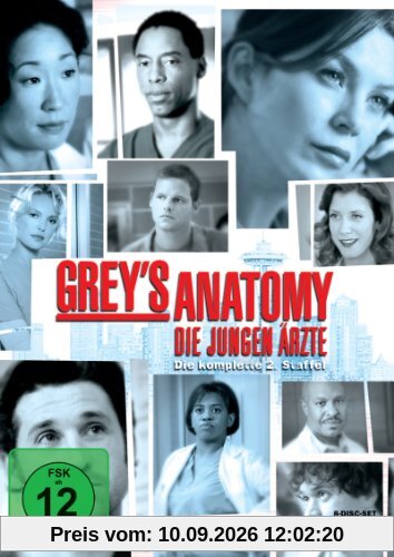 Grey's Anatomy: Die jungen Ärzte - Die komplette 2. Staffel [8 DVDs]