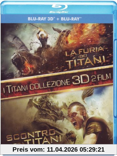 Kampf der Titanen & Zorn der Titanen (3D+2D) [Blu-ray] [IT Import]
