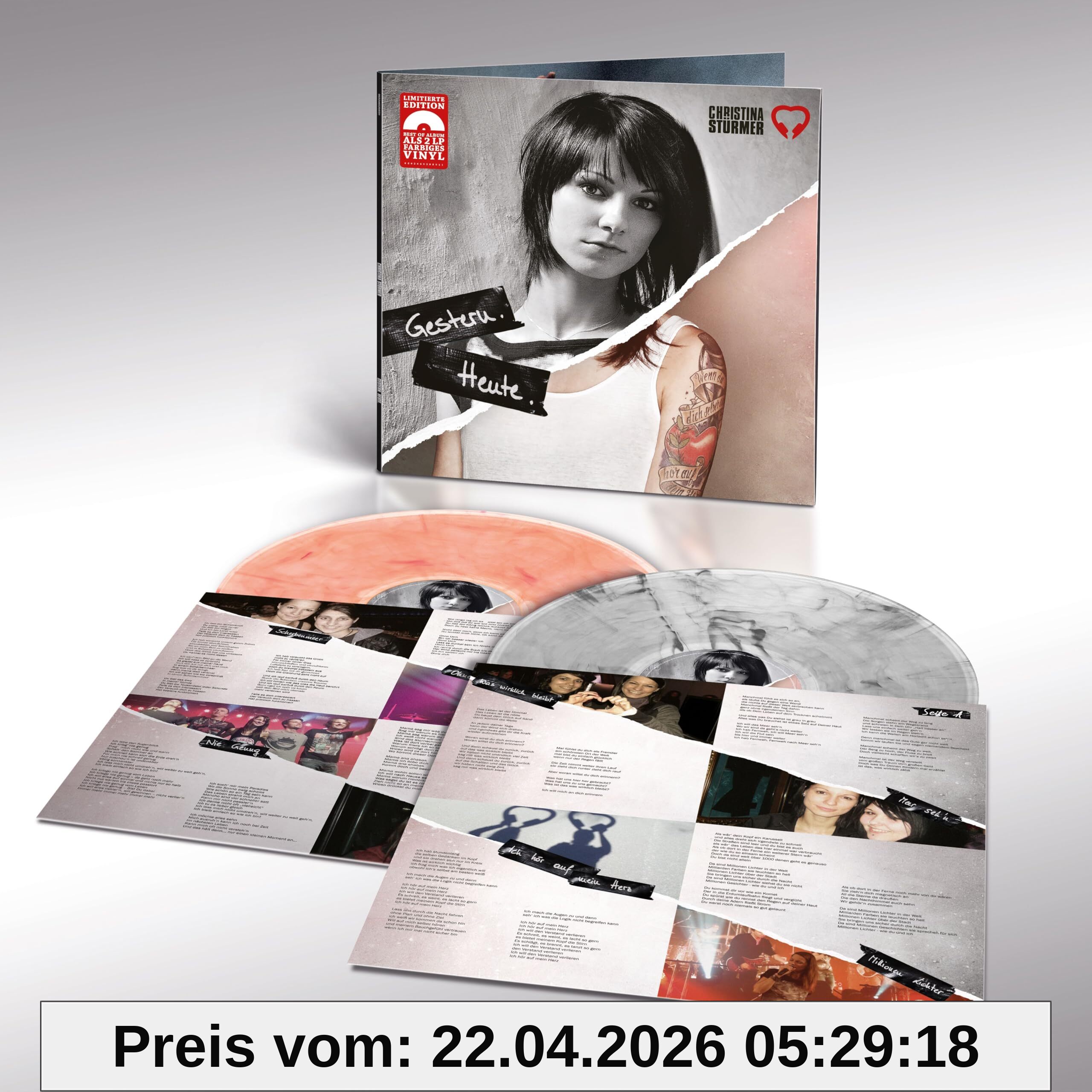 Gestern. Heute - Best Of (2LP Coloured Vinyl) [Vinyl LP]