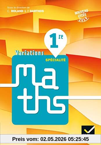 Variations, maths 1re spécialité