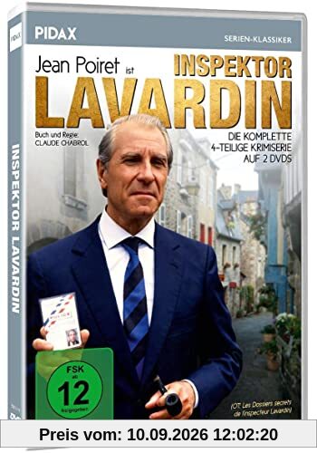 Inspektor Lavardin (Claude Chabrol) Die komplette 4-teilige Krimiserie mit Jean Poiret von Claude Chabrol [2 DVDs]