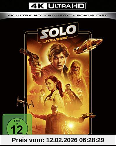 Ron Howard Solo, A Star Wars Story - 4K Uhd Edition (Line Look 2020) [Blu-ray]