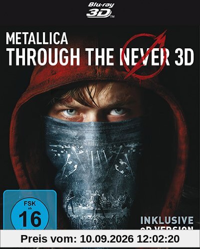 METALLICA - Through the Never (limited 2-Disc Edition, Steelbook) [3D Blu-ray inkl. 2D]