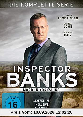 Inspector Banks - Mord in Yorkshire: Die komplette Serie [10 DVDs]