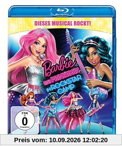 Barbie - Eine Prinzessin im Rockstar Camp (inkl. Digital Ultraviolet) [Blu-ray]