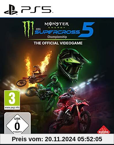 Monster Energy Supercross - The Official Videogame 5 (PlayStation 5)