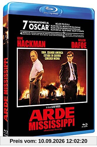 Mississippi Burning - Die Wurzel des Hasses (1988) Blu Ray Spanien Import mit Deutsche Sprache