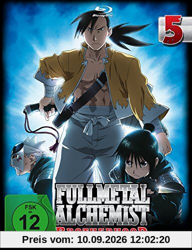 Fullmetal Alchemist: Brotherhood - Volume 5 (Digipack im Schuber mit Hochprägung und Glanzfolie) (Blu-ray) [Limited Edition]