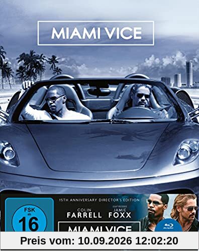 Miami Vice - Director's 15th Anniversary Edition (Mediabook A, 2 Blu-rays) (exklusiv Amazon)