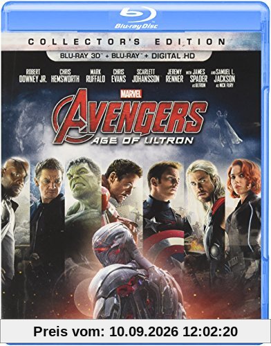 Marvel's Avengers: Age of Ultron (Collector's Edition) (Blu-ray 3D + Blu-ray + Digital HD)