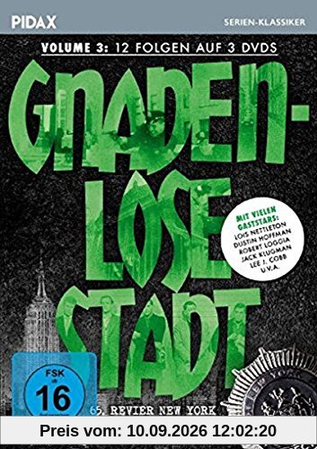Gnadenlose Stadt - 65. Revier New York, Vol. 3 (Naked City) / Weitere 12 Folgen der starbesetzten Kult-Krimiserie (Pidax Serien-Klassiker) [3 DVDs]