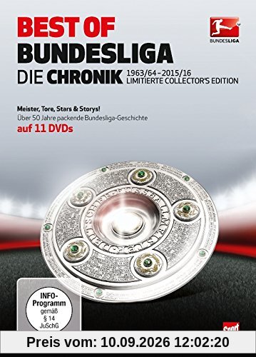 Best of Bundesliga - Die Chronik 1963-2016 [11 DVDs]