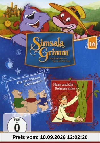 Simsala Grimm 16 - Die drei kleinen Schweinchen/Hans und die Bohnenranke