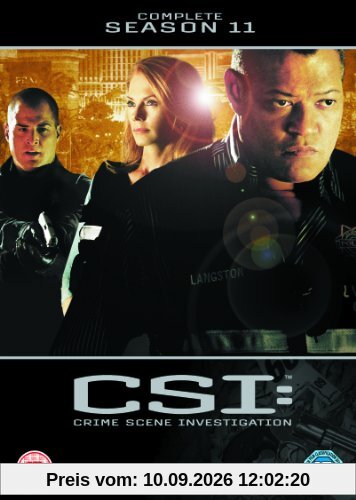 [UK-Import]CSI Crime Scene Investigation Las Vegas Complete Season 11 DVD