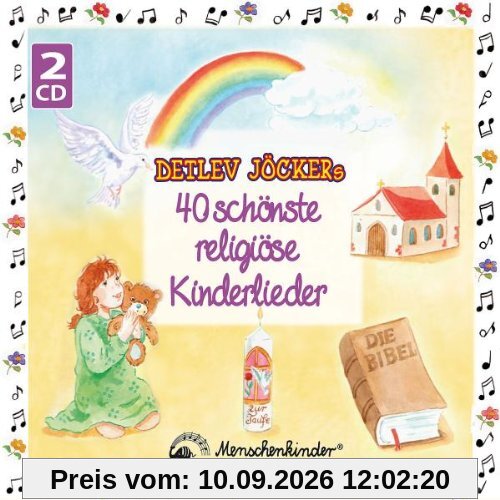 Detlev Jöckers 40 schönste religiöse Lieder (inkl. Liederbuch-Download)