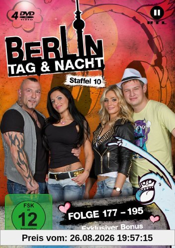 Berlin - Tag & Nacht - Staffel 10 (Folge 177-195) [4 DVDs]