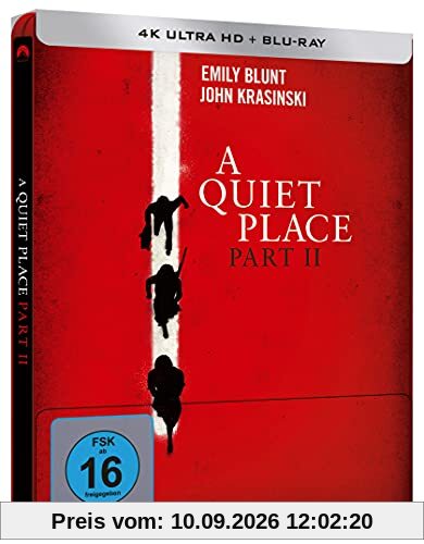 A Quiet Place 2 - Limited Steelbook (4K UHD + Blu-ray)-John Krasinski - Paramount (Universal Picures)