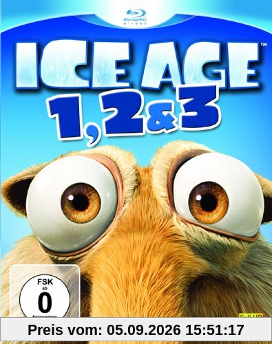 Ice Age - Box Set Teil 1-3 [Blu-ray]