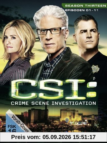 CSI: Crime Scene Investigation - Season 13.1 [3 DVDs]