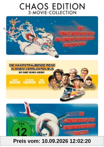 Die unglaubliche Reise in einem verrückten Raumschiff / Die haarsträubende Reise in einem verrückten Bus / Die unglaubliche Reise in einem verrückten Flugzeug [3 DVDs]