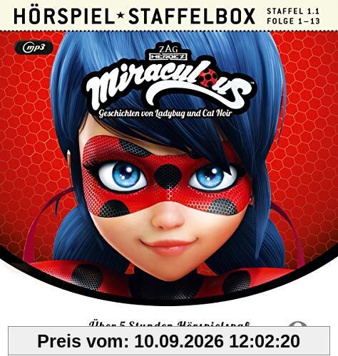 Miraculous - Geschichten von Ladybug & Cat Noir- mp3-Staffelbox 1.1 (Folgen 1 - 13) - Das Original-Hörspiel zur TV-Serie