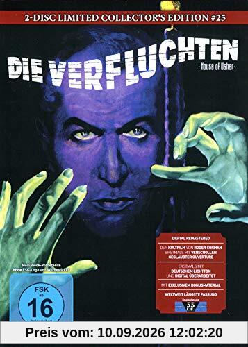 Die Verfluchten - Der Untergang des Hauses Usher (2-Disc Limited Extended Collector's Edition Nr. 25, Cover B, Limitiert auf 222 Stück) [Blu-ray]