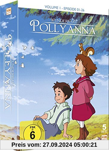 Wunderbare Pollyanna - Volume 1 (Episode 01-26 im 5 Disc Set)