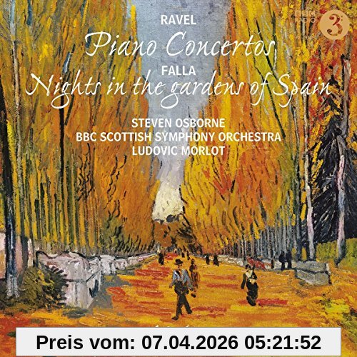 Steven Osborne Ravel/de Falla, Klavierkonzert In G-Dur & D-Dur / Noches En Los Jardines De Espana