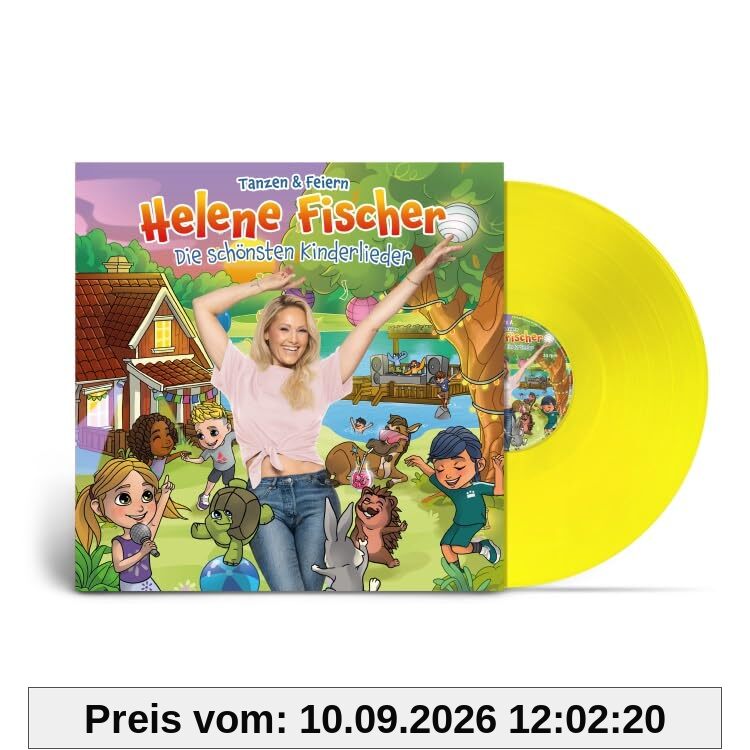 Die schönsten Kinderlieder Vol. 2, Tanzen & Feiern (neon gelb LP) [Vinyl LP]