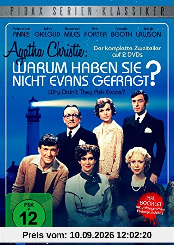 Agatha Christie: Warum haben sie nicht Evans gefragt? (Why Didn't They Ask Evans) - Der packende Krimi-Zweiteiler nach dem Roman Der Schritt ins Leere (Pidax Serien-Klassiker) [2 DVDs]