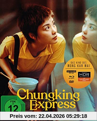 Chungking Express (Wong Kar Wai) - Special Edition (4K-Ultra HD) (+ Blu-ray) (+ DVD)