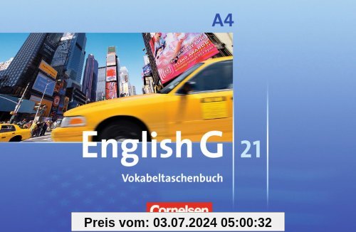 English G 21 - Ausgabe A: Band 4: 8. Schuljahr - Vokabeltaschenbuch