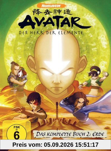 Avatar - Der Herr der Elemente, Das komplette Buch 2: Erde [4 DVDs]