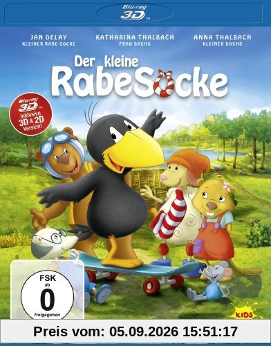 Der kleine Rabe Socke (inkl. 2D Version) [Blu-ray 3D]