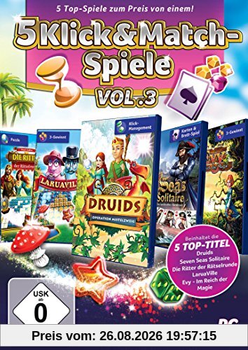 5 Klick & Match Spiele, Vol. 3