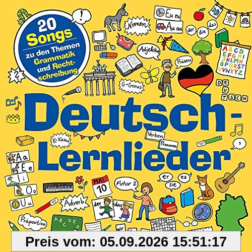 Deutsch-Lernlieder (mit Marie Wegener)