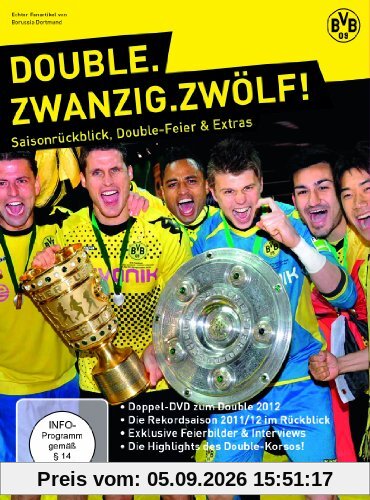DOUBLE.ZWANZIG.ZWÖLF! Saisonrückblick, Double-Feier & Extras [2 DVDs]