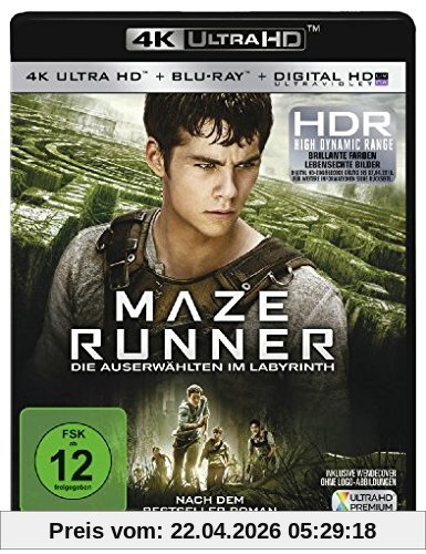 Maze Runner - Die Auserwählten im Labyrinth  (+ 4K Ultra HD-Bluray) [Blu-ray]