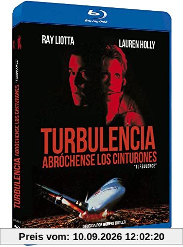 Turbulence 1997 Blu-Ray EU-Import mit Deutschem Originalton/Ray Liotta, Lauren Holly, Brendan Gleeson