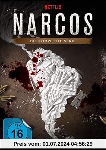 Narcos - Die komplette Serie [12 DVDs]