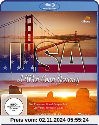 USA - A West Coast Journey [Blu-ray]