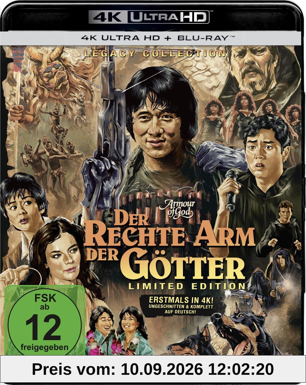 Armour of God - Der rechte Arm der Götter - Legacy Collection LTD. - 4K HDR 2-Disc Limited Edition (4K Ultra HD) (+ Blu-ray)