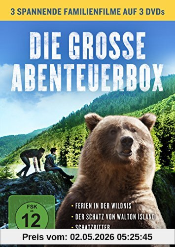 Die große Abenteuer-Box (3 spannende Abenteuerfilme in einer Box) [3 DVDs]