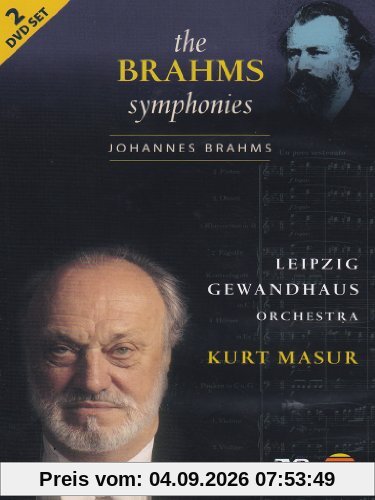 Brahms, Johannes - Symphonie Nr. 1- 4 (NTSC) [2 DVDs]