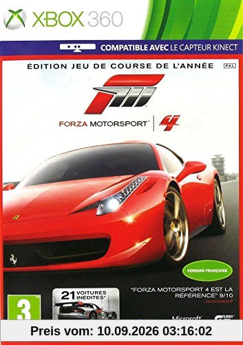 Forza motorsport 4 - édition jeu de course de l'année