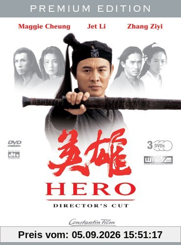 Hero (Director's Cut - Premium Edition, 3 DVDs) (WMV HD-DVD)