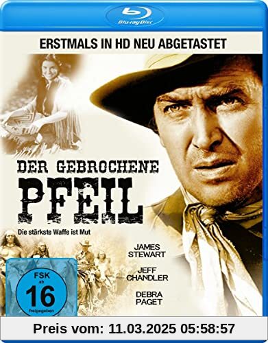 Der gebrochene Pfeil - Kinofassung (in HD neu abgetastet, mit Wendecover) [Blu-ray]