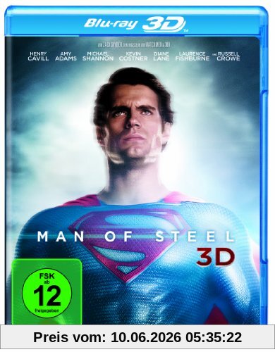 Man of Steel 3D [3D Blu-ray]