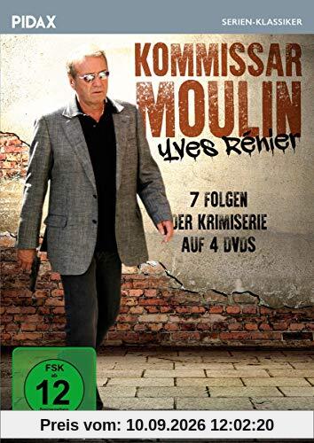Kommissar Moulin / Sieben Folgen der Kult-Krimiserie mit Yves Rénier (Pidax Serien-Klassiker) [4 DVDs]